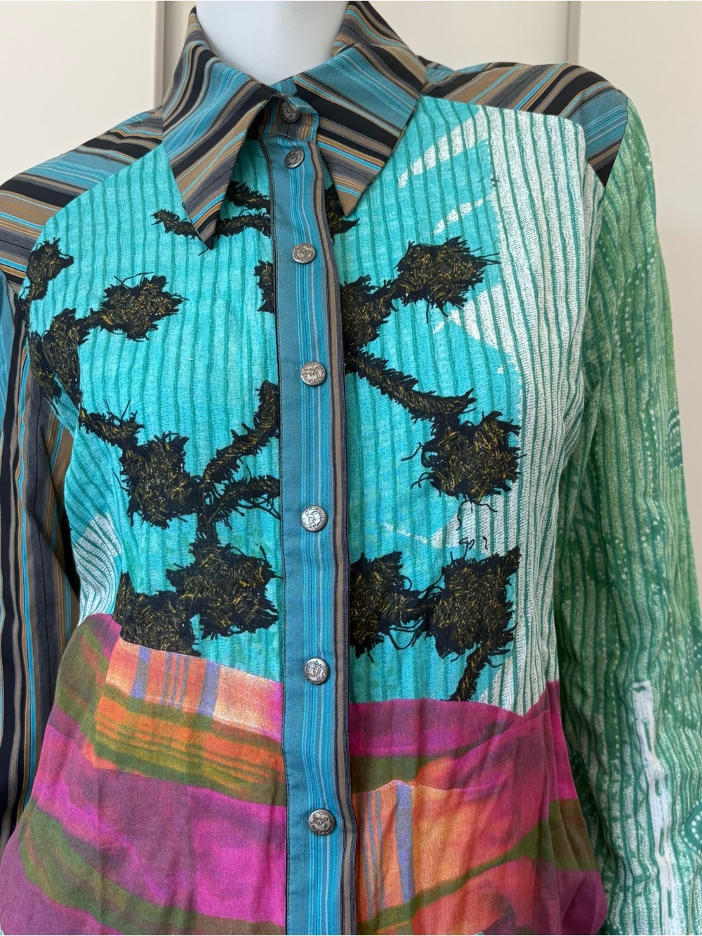 Save the Queen Button-Up Top